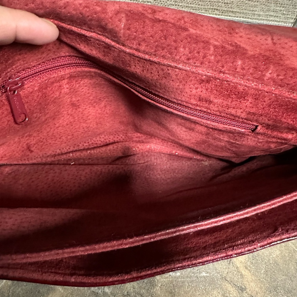 Vintage Victory Eel Skin Cross body / clutch - Picture 8 of 9